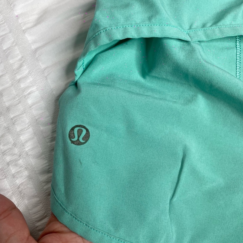 lululemon athletica Women's Teal Athletic Shorts